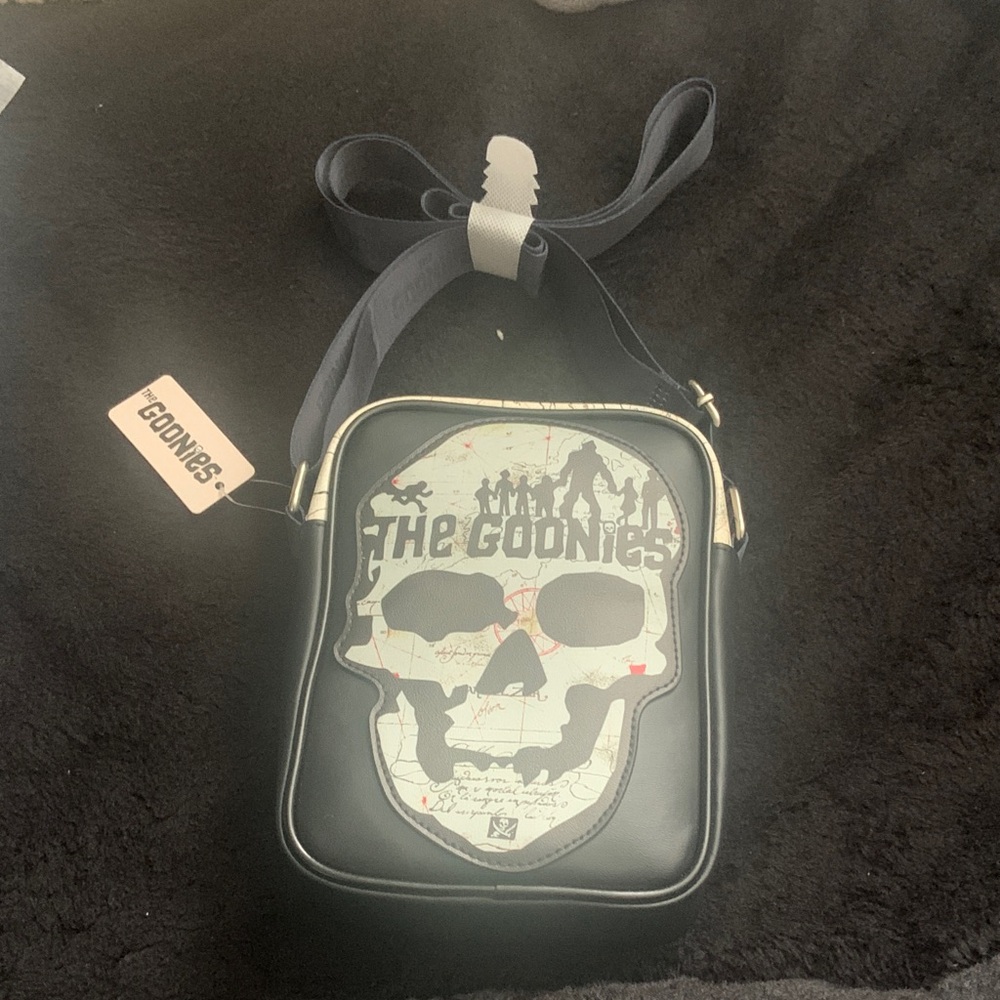 Black The Goonies Crossbody Bag